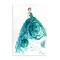 Stupell Industries Blossom Impression Ballgown Wall Plaque By Texturetones